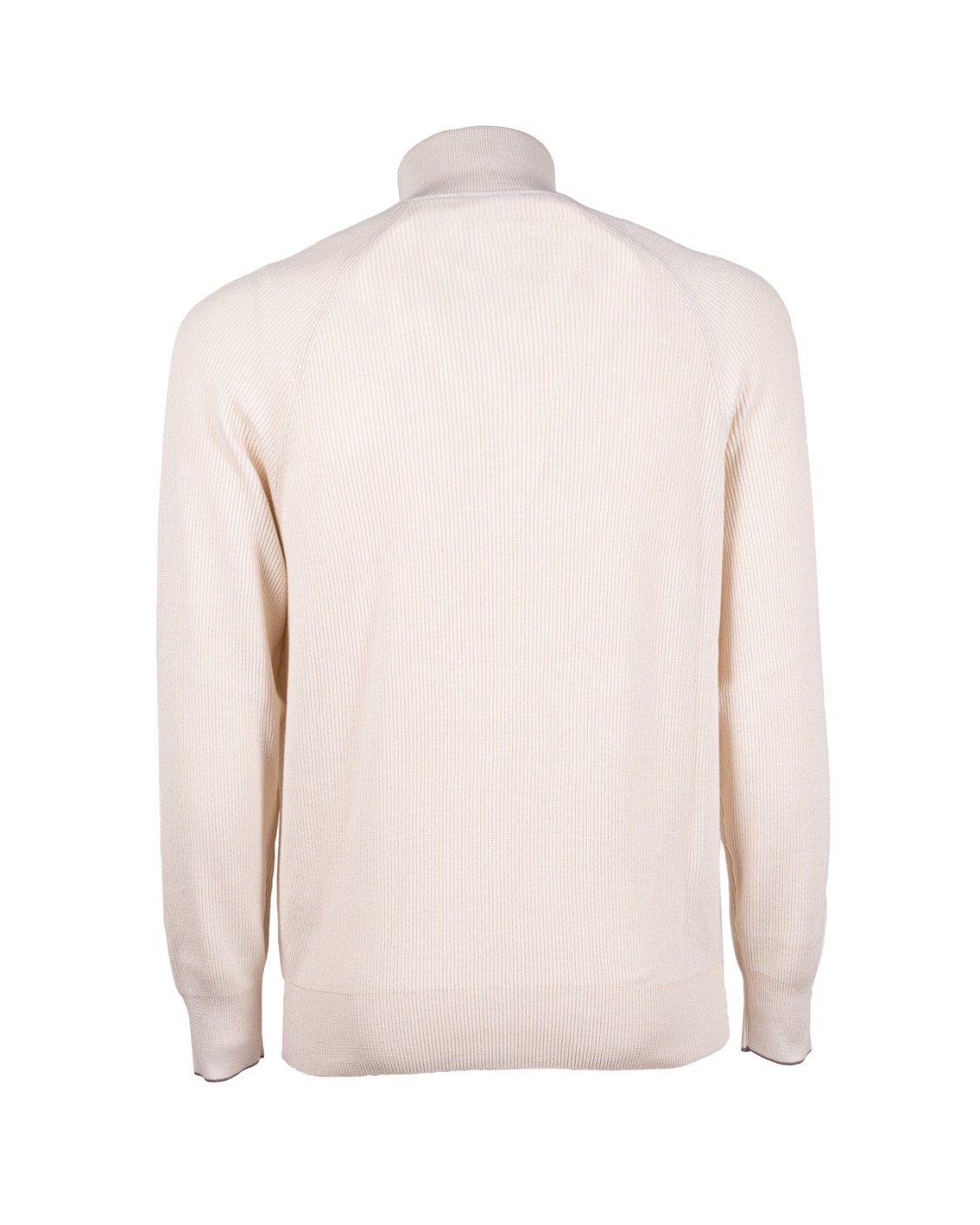 shop BRUNELLO CUCINELLI  Serafina: Brunello Cucinelli maglia in cotone costa inglese con apertura zip e manica raglan.
Apertura con zip.
Collo alto.
Manica raglan.
Polsini e fondo in maglia a costina.
Composizione: 100% cotone.
Made in Italy.. M29400104-CXV04 number 1168707